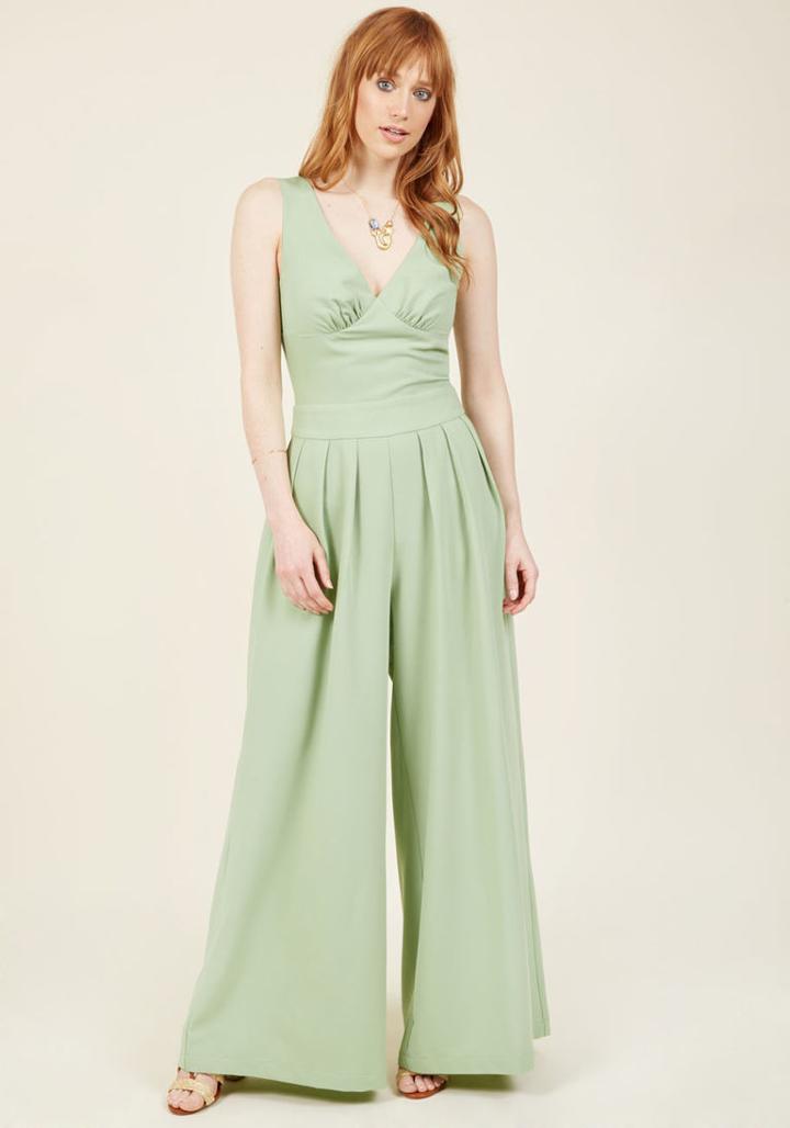 Modcloth Try For Sighs Jumpsuit In S