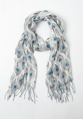 Anaaccessoriesinc All Eyes On Me Scarf In Mist