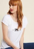 Modcloth Things That Go Meow In The Night Graphic T-shirt