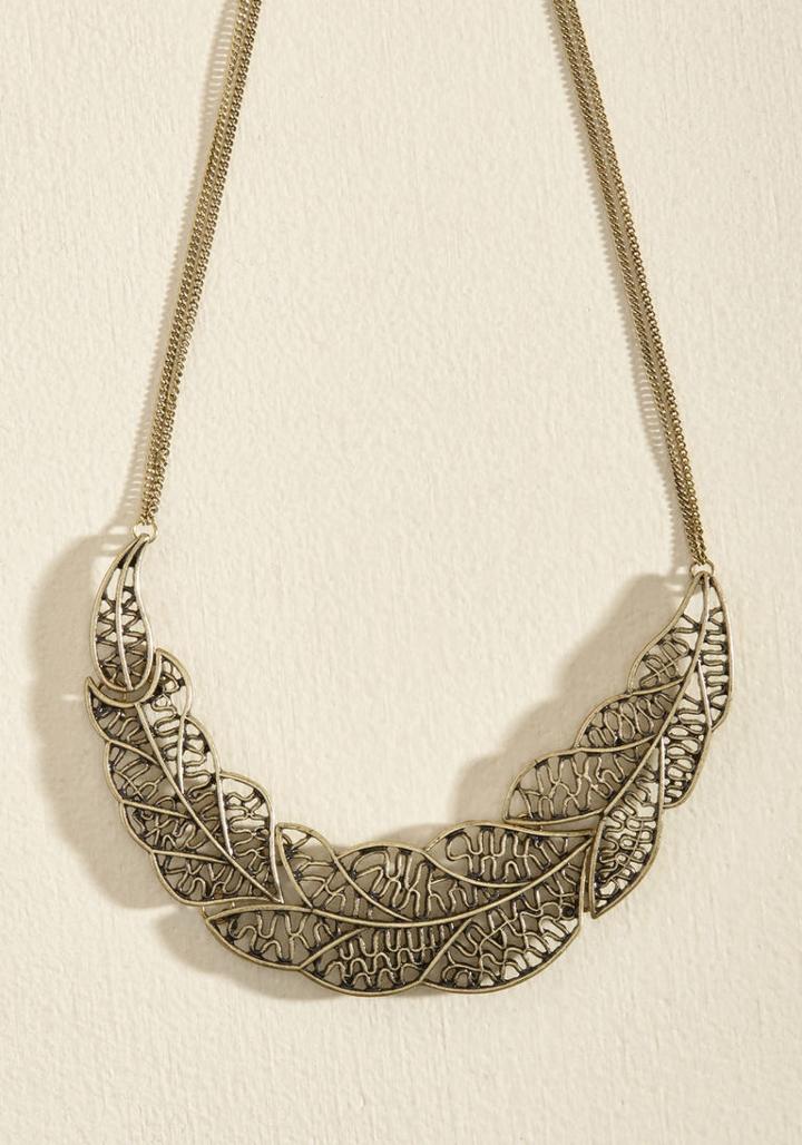 Modcloth Vein And Fortune Necklace