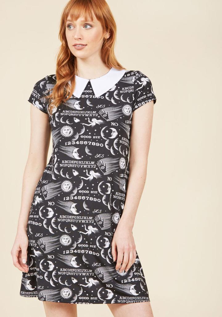Modcloth Blissfully Mystical Shift Dress