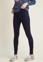 Modcloth Laid-back Lounging Leggings In Navy In Xl