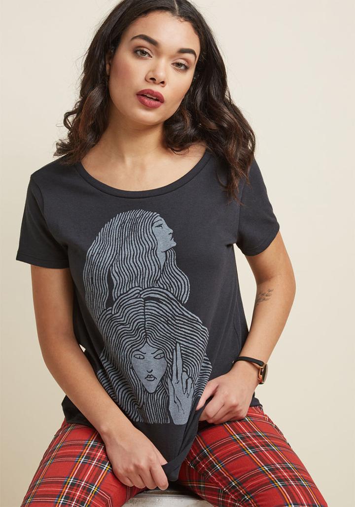 Supermaggie Witchy Women Graphic Tee In Xl