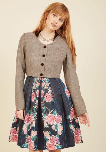  Bolder And Wiser Cropped Jacket In S