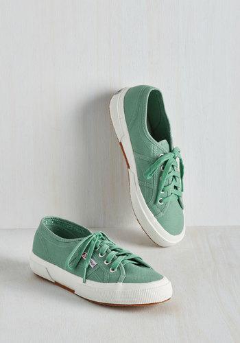 Superga Active Kindness Sneaker In Sage