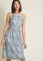 Modcloth Offer Your Elegance Lace Midi Dress In M