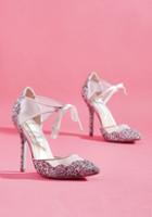  Viva La Diva Metallic Heel In Silver In 11