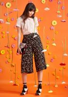 Modcloth Eye-catching Mastery Pants In Black Bloom