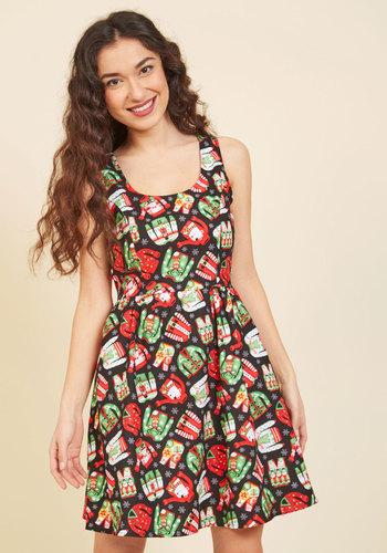  Merry Well Then A-line Dress In S