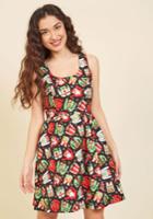  Merry Well Then A-line Dress In S
