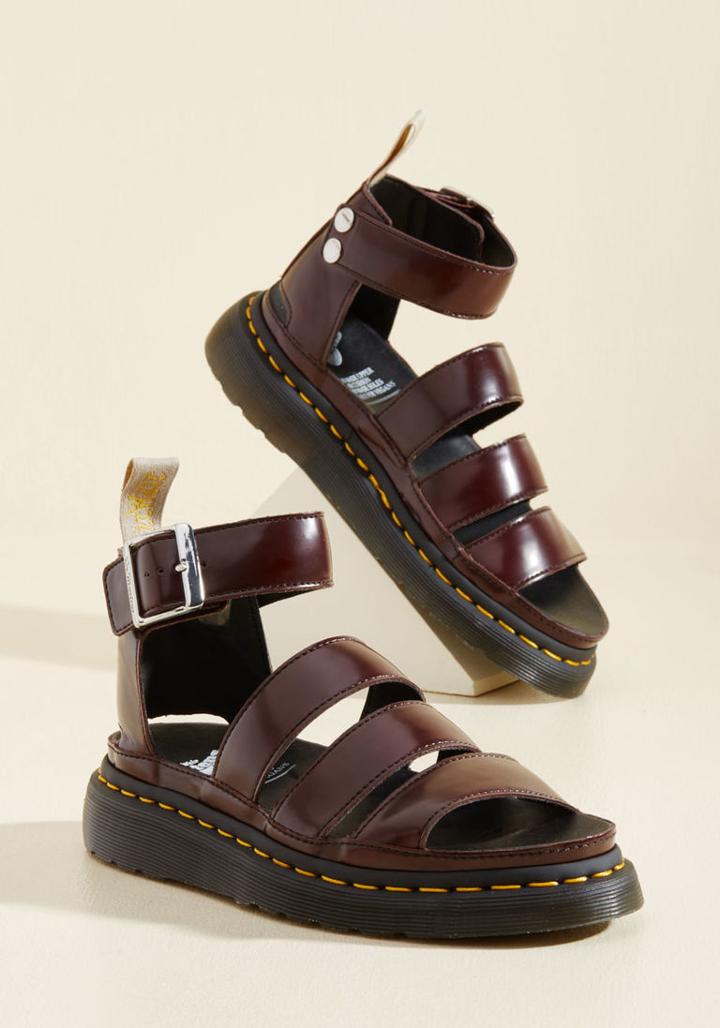  Flatform Performance Vegan Sandal In Oxblood In 5
