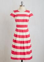 Downeastbasics Inlet's Get Together Dress In Pink And White