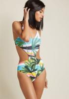 Modcloth Sea To It One-piece Swimsuit In Xs