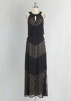  Rare And Remarkable Maxi Dress In Lines In 20w