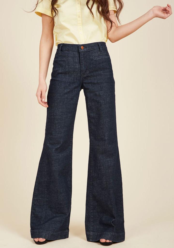  Wrangler Wide-leg Whim Jeans In 12