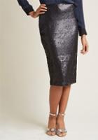 Minkpink Sequin The Truth Pencil Skirt In S