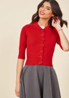Banned Banned Generous To A Malt Cardigan In Cardinal