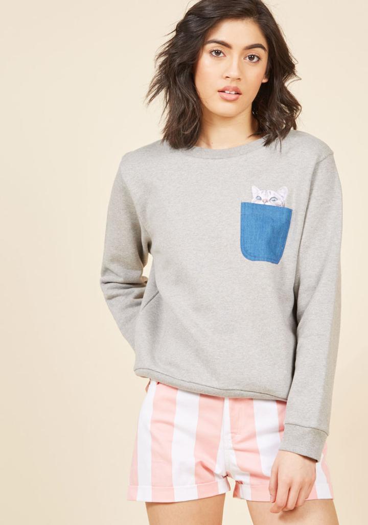  I See Mew! Pullover In 36(eu)