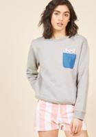  I See Mew! Pullover In 36(eu)