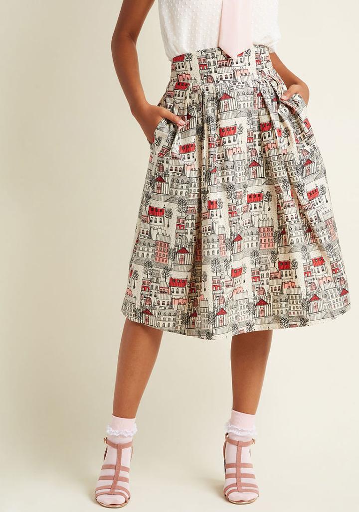 Emilyandfin Emily And Fin Far-out And Fabulous Midi Skirt In Village In S