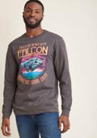 Modcloth Act Of Alliance Men's Long Sleeve Graphic Tee In S