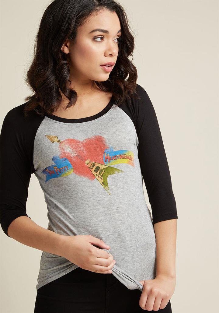 Modcloth Yer So Rad Graphic Tee In Xl