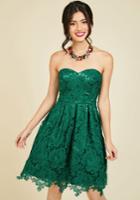  Lasting Expression Lace Dress In Forest In Xs