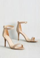  Polished Promise Heel In Ecru In 8