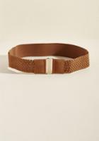 Modcloth Woven Wonder Belt In M/l