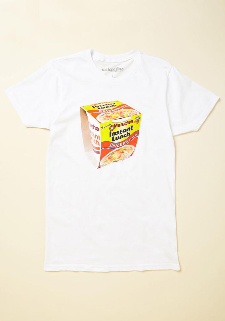 Modcloth Noodle To The Game Men's T-shirt