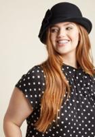 Modcloth Cinema Style Hat In Black