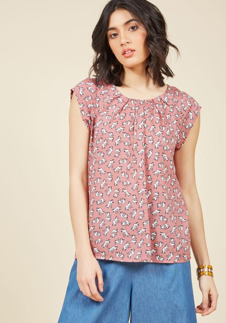  Steal The Show Top In Pink Swan In S