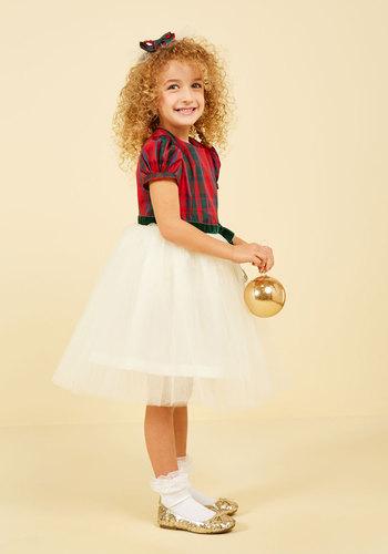  Plaid To Be Here Dress - 2t-8y In 2t