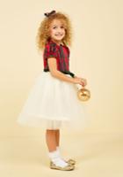  Plaid To Be Here Dress - 2t-8y In 2t