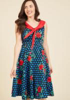  Pattern Pairings Midi Dress In 4