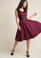 Modcloth Fated For Fabulousness Fit And Flare Dress In 2x