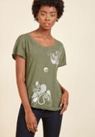 Modcloth Love You Like Paisley T-shirt
