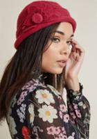 Modcloth Fleur De Glee Wool Hat