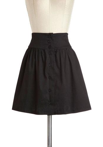 Modcloth Take The A-line Skirt