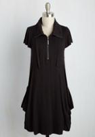  Fresh Flow Knit Dress In Black In S