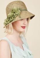 Modcloth Pure Edith Hat In Green