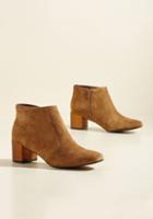 Poeticlicense You Grew My Mind Suede Bootie In Fawn