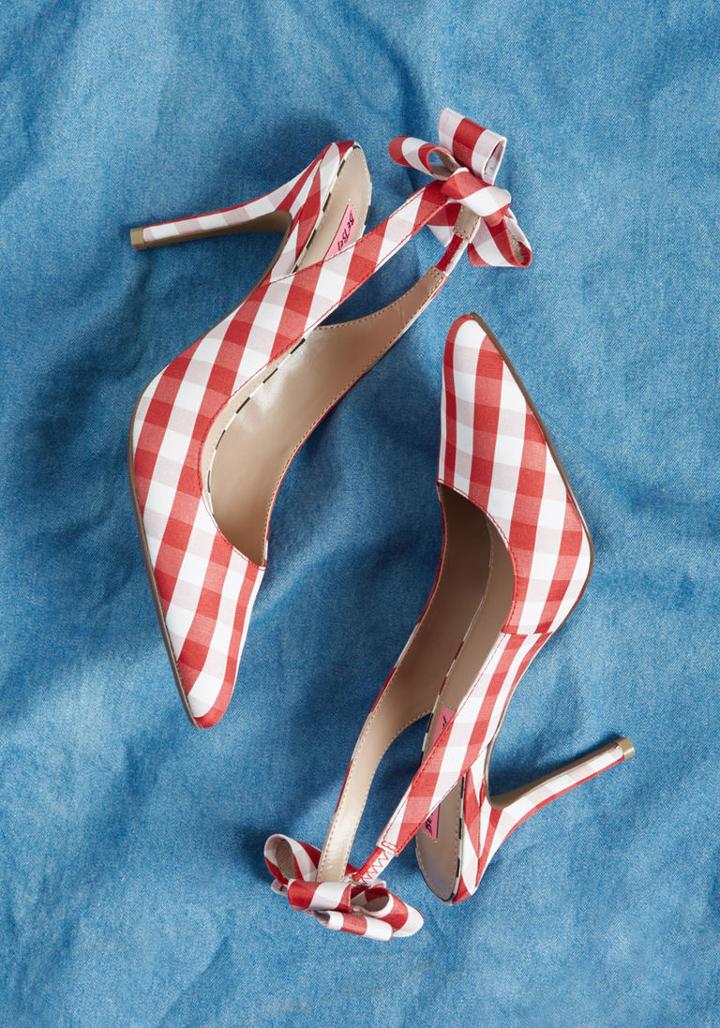 Betseyjohnson Sultry Spark Slingback Heel In 6