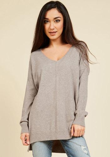 Double Lunch Date Sweater In Oat In L