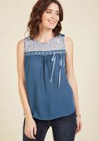  Natural Sweetener Sleeveless Top In Dusk In Xxs