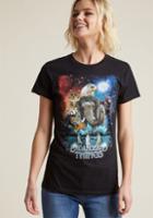 Modcloth The Supernatural Choice Graphic Tee In M