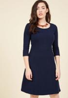 Modcloth Simply And Truly A-line Dress