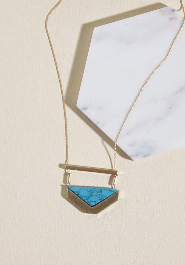 Modcloth Mata Traders A Fair-trade Point Necklace