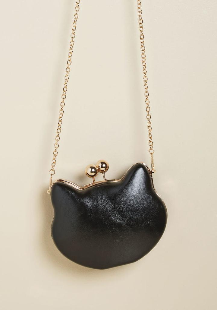 Modcloth I'll Cats You Later Crossbody Bag