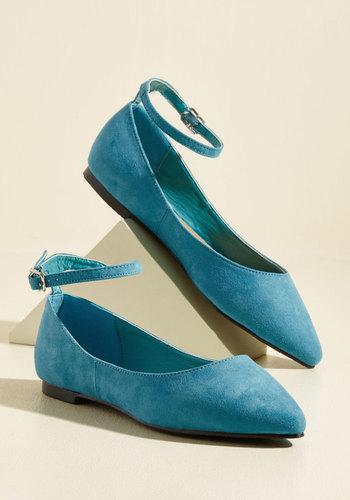  Fun Small Step Vegan Flat In Aqua In 7